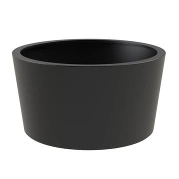 Polyester plantenbak Ø150x80cm - Met bodem, Kunststof, 100 cm of meer, Rond, Nieuw