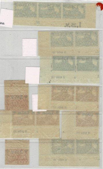 Duitse Rijk - 1920 Vrijzegels van het Duitse Keizerrijk met, Gestempeld
