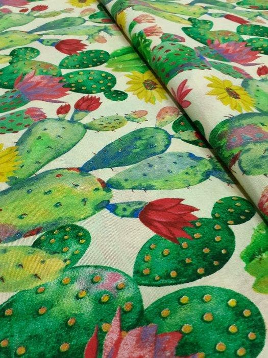 Meubelstof - 500 cm - 140 cm - Katoen Fico dIndia, Antiquités & Art, Tapis & Textile