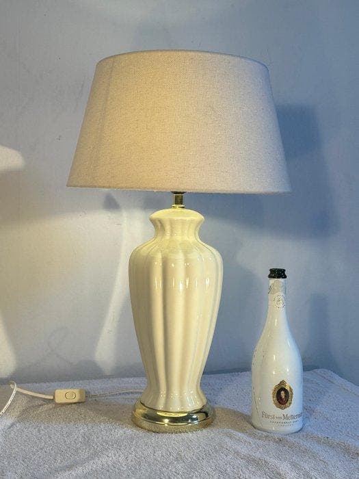Lampe de table - XL - Céramique, Laiton, Huis en Inrichting, Overige Huis en Inrichting