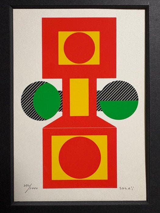 Kumi Sugai (1919-1996) - GUEST IV, Antiquités & Art, Antiquités | Autres Antiquités