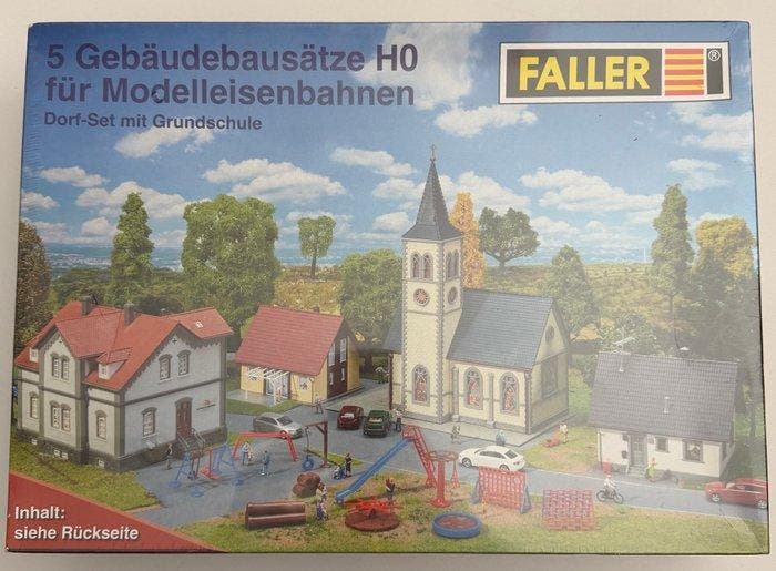 Faller, Kibri H0 - Faller “5 Gebäudebausätze HO für, Hobby en Vrije tijd, Modeltreinen | H0