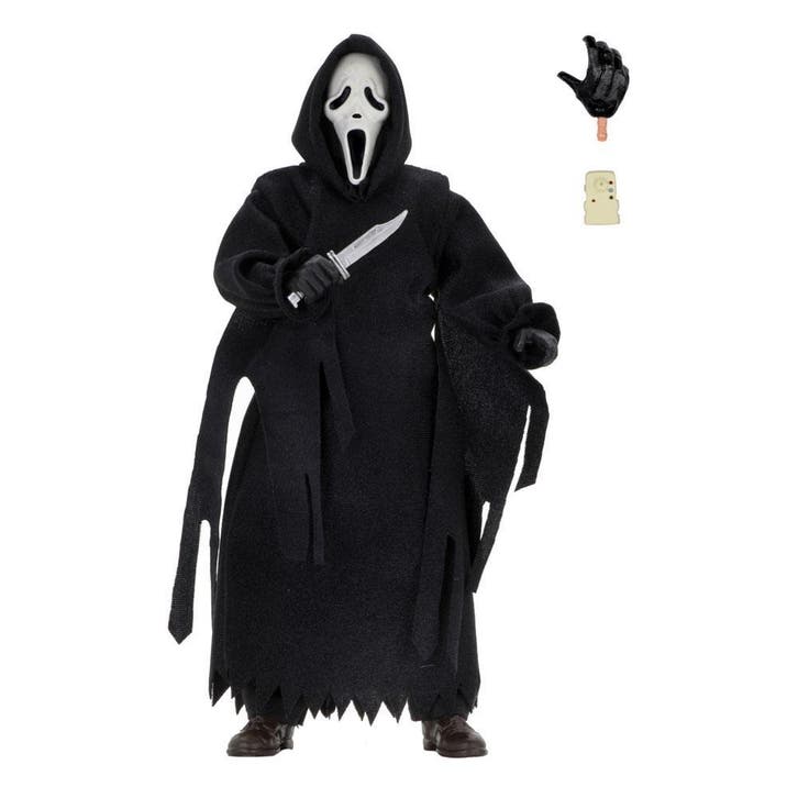 Scream Retro Action Figure Ghostface (Updated) 20 cm, Verzamelen, Film en Tv, Nieuw, Ophalen of Verzenden