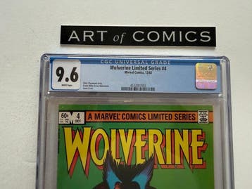 Wolverine #4 - CGC 9.6 - 1 Graded comic - Eerste druk - 1982