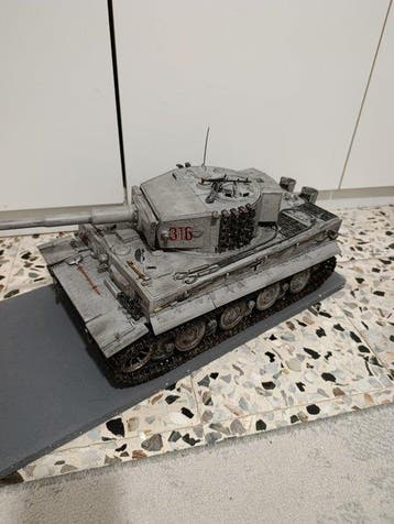 Hachette 1:16 - Véhicule militaire miniature - Tiger - char, Nieuw