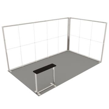 Beursstandset | LUMIX™ | 2 LED-Frames + LED-Counter | ±15m², Zakelijke goederen, Verzenden, Nieuw in verpakking