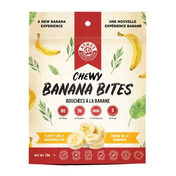Chewy Banana Bites - Nomad Nutrition, Diversen, Levensmiddelen, Verzenden