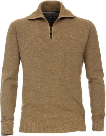 CASAMODA Zip Trui Geel maat Maat 52/54 (L) Heren, Maat 52/54 (L), CASAMODA, Verzenden, Geel