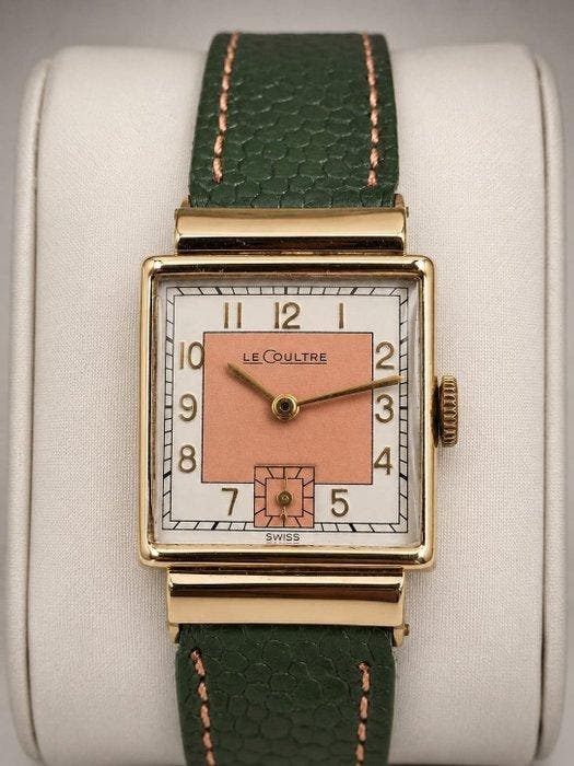 LeCoultre - Art Deco Tank Case - 10k GF - Ref.T522 336 -, Handtassen en Accessoires, Horloges | Heren