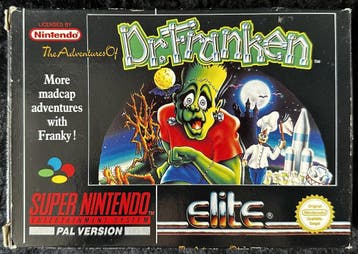 The Adventures of Dr. Franken Nintendo SNES Boxed PAL, Games en Spelcomputers, Verzenden, Nieuw
