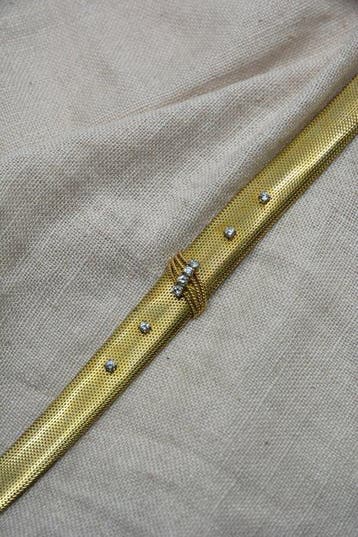 Armband - 18 karaat Geel goud - 0.48ct. tw. - Diamant