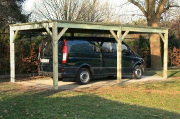 Carport 318 x 624 cm, Tuin en Terras, Overkappingen, Ophalen of Verzenden, Nieuw