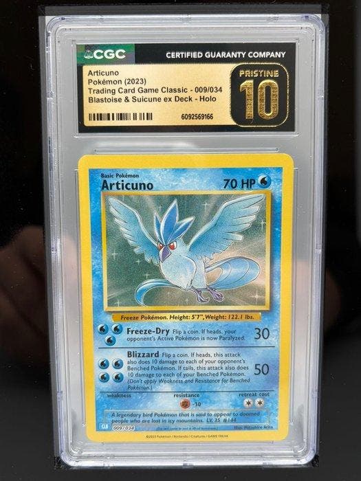 Pokémon Graded card - Articuno - CGC Pristine 10 - Sword &, Hobby & Loisirs créatifs, Jeux de cartes à collectionner | Pokémon