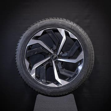 21 inch velgen Audi Q8 E tron nieuwe winterbanden 265/45/21, Ophalen of Verzenden, Banden en Velgen