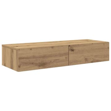 Wandplank met lades | Tweede kansje | OP = OP (wandrek), Huis en Inrichting, Verzenden, Zo goed als nieuw