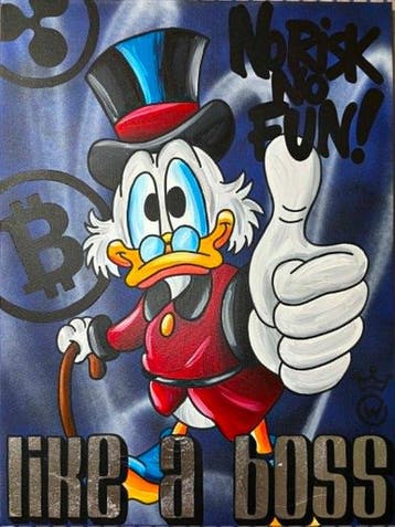 Xavier Van Walsem (1980) - Scrooge mcduck like a boss