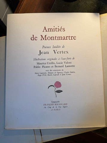 [Signé par] Jean Vertex & Maurice Utrillo / Lucie Valore,