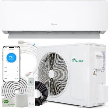 Split Airco 12000 BTU | Tweede kansje | OP = OP, Verzenden, Zo goed als nieuw, Koelen en Ontvochtigen, Afstandsbediening
