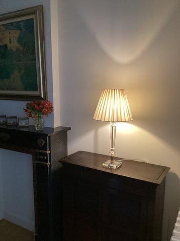 Lampe - Cristal - lampe de table, Nieuw