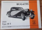Pocher 1:8 - Modelauto - Bugatti Type 50 T 1933, Hobby en Vrije tijd, Nieuw