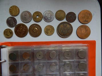 Denemarken, Zweden, Noorwegen. Collection of coins, tokens