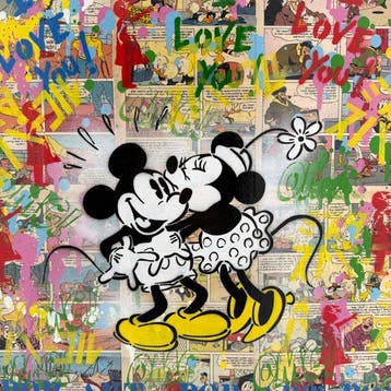 Koen Betjes (1992) - Mickey and Minnie Mouse x Comics