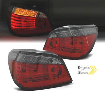 FEUX ARRIÈRE BMW E60 03-07 CLIGNOTANTS DYNAMIQUES LED FUMÉ R, Verzenden, Nieuw