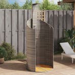 vidaXL Buitendouche 100x100x241,5 cm poly rattan en, Tuin en Terras, Zwembaden, Verzenden, Nieuw