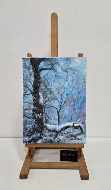Jean Claude (XX) - La forêt bleue, Antiquités & Art