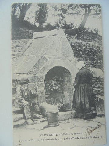 De fonteinen - Ansichtkaart (79) - 1900-1980, Gelopen