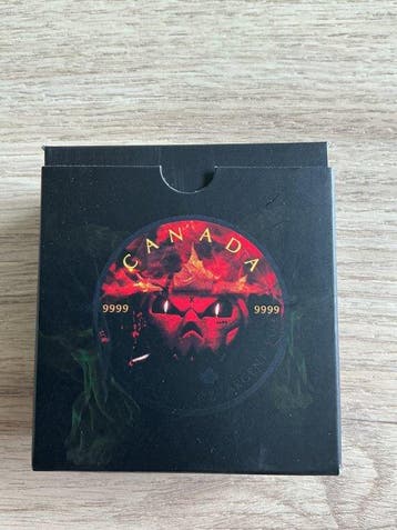 Canada. 5 Dollars 2023, Halloween, 1 Oz (Zonder