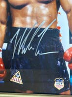 boxing - Mike Tyson Signed Portrait Photo – Luxury Framed –