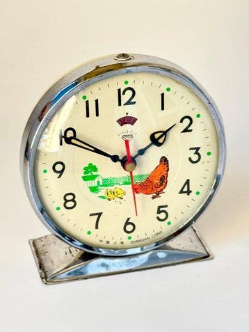 Wekker - mécanique animé « Poule picorant » – Diamond