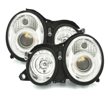 PHARES POUR MERCEDES CLASSE CLK W208 98-02ANGEL EYES FOND CH, Verzenden, Nieuw