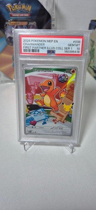 Pokémon - 1 Graded card - 2026 POKEMON 038 CHARMANDER PSA 10, Hobby & Loisirs créatifs