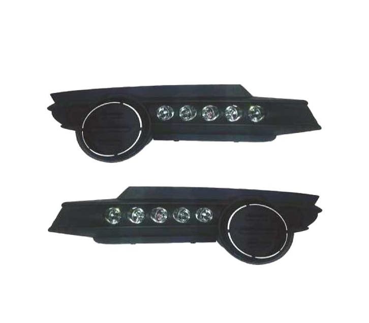 Grilles Feux Diurnes Pour Opel Corsa D 06-11 +Grilles Inclus, Auto-onderdelen, Verlichting, Verzenden