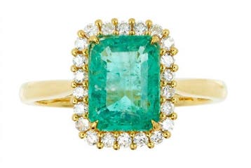 Zonder minimumprijs - Ring - 14 karaat Geel goud - 2.29ct., Nieuw