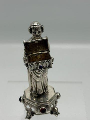 Reliquaire en argent, 1868, Hanau - Argent - 1850-1900, Antiquités & Art