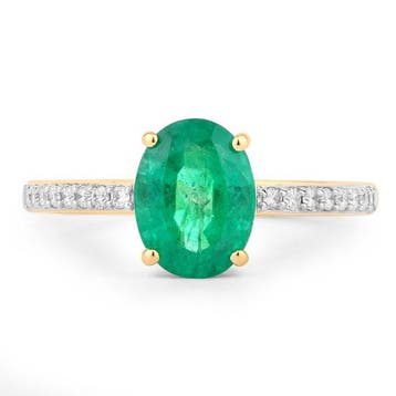 Zonder minimumprijs - Ring - 14 karaat Geel goud - 1.72ct., Handtassen en Accessoires, Ringen, Nieuw