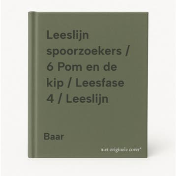 Leeslijn spoorzoekers / 6 Pom en de kip / Leesfase 4 /, Verzenden, Gelezen, Baar