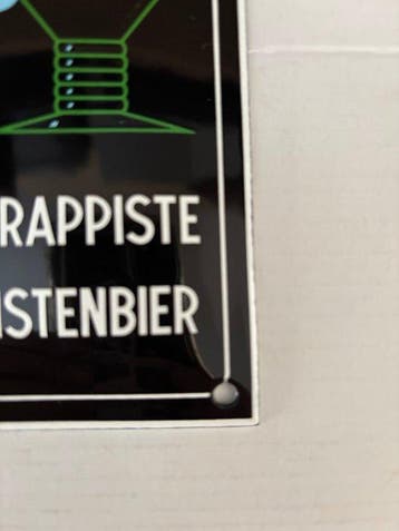 Plaat van echt kwaliteitsemaille - Orval - Emaille plaat -, Antiek en Kunst