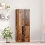 vidaXL Kantoorkast Oudhout 60 x 32 x 152,5 cm Bewerkt hout, Huis en Inrichting, Kasten | Overige, Verzenden, Nieuw