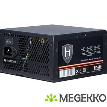 Inter-Tech HIPOWER SP-550 power supply unit 550 W, Verzenden, Nieuw