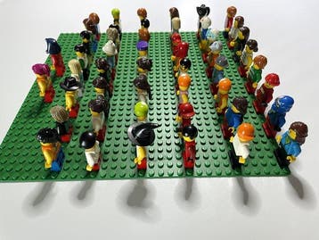 Lego Minifiguur - City, World City, Classic, Minifigures -, Nieuw