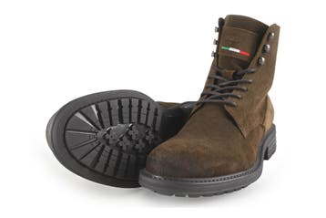 Pantofola dOro Veterboots in maat 41 Bruin, Kleding | Heren, Schoenen, Bruin, Verzenden, Boots, Zo goed als nieuw