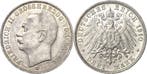 3 Mark 1910 Baden Friedrich Ii 1907-1918, Verzenden, België