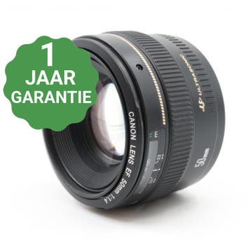 10% korting | Canon EF 50mm f/1.4 USM | Tweedehands, Verzenden