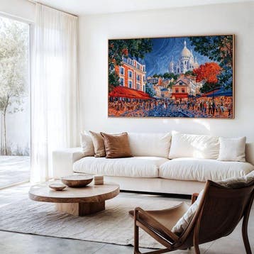 Iconica - Montmartre: The Artists Square - unique 1/1 XXL, Antiquités & Art