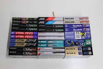 Sony, TDK, Scotch, Maxell, Philips, JVC, Fuji, BASF - UX-S