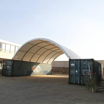 Veiling: Opslagtent C3340 Welding Based 10x12x3.6m in de kis, Zakelijke goederen, Ophalen